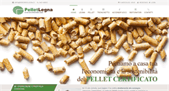 Desktop Screenshot of pellet-legna.it